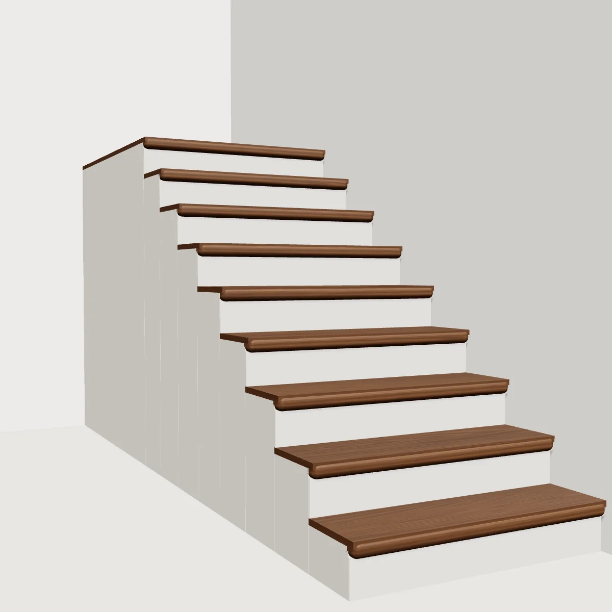 Missouri Oak Stair Cladding